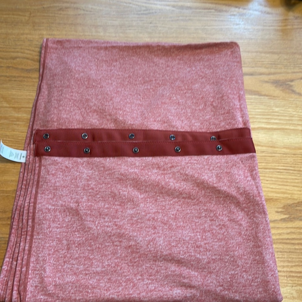 Lululemon snap scarf/wrap. New, never worn